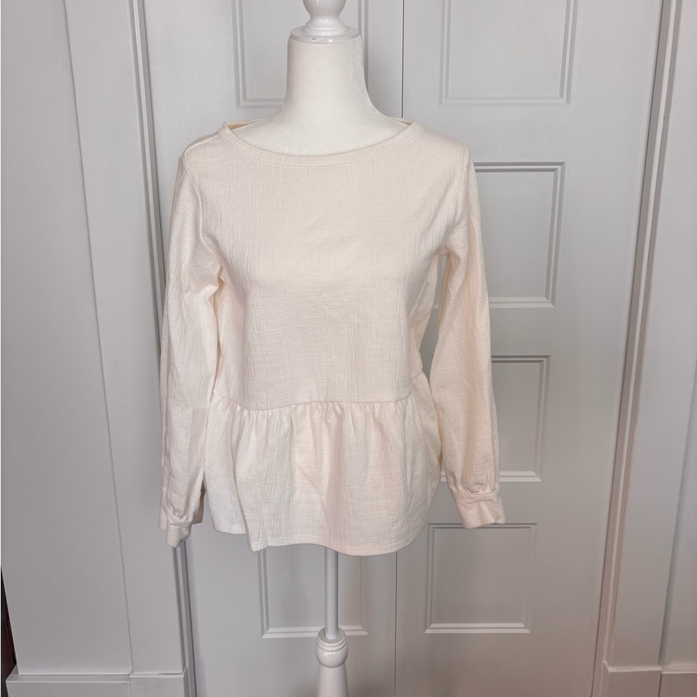 LOFT Cream Top